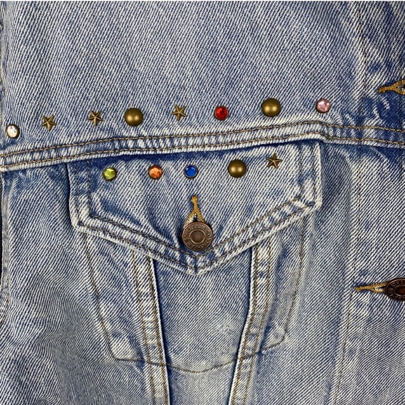 Levi’s Reach for the Sky Baggy Trucker Jacket sz M - Picture 5 of 9